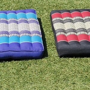 Thais zitkussen oranje 50 cm