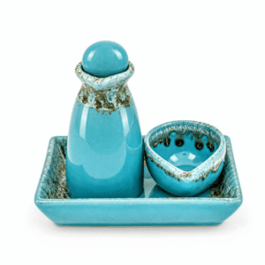 Massage-olie karaf “oceaanblauw”