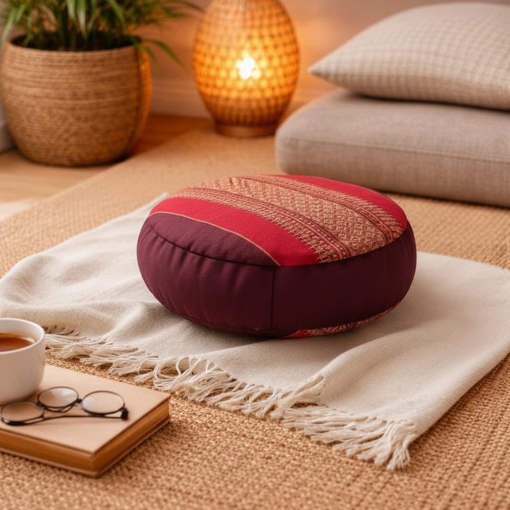 Jar Zafu meditatiekussen Bordeaux rood