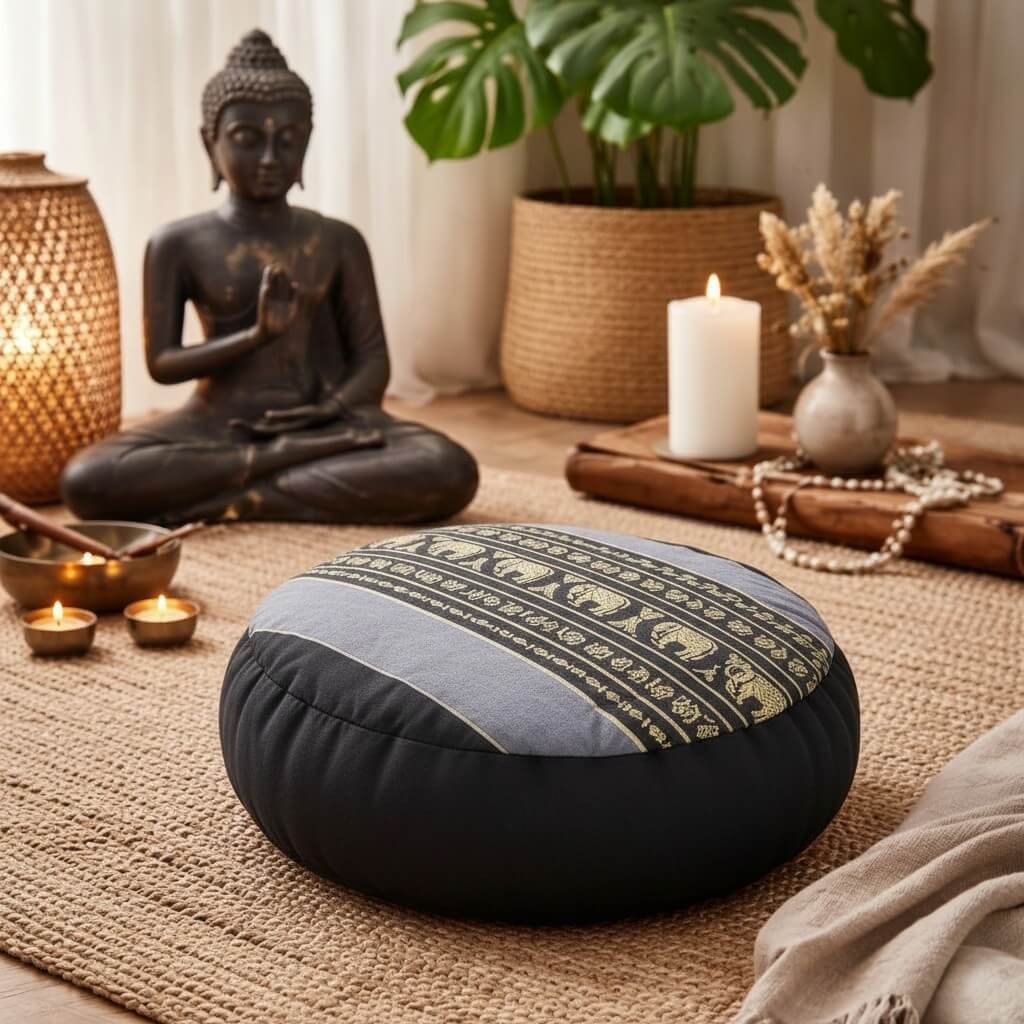 Jar Zafu Grijs-Zwart - Afbeelding 2