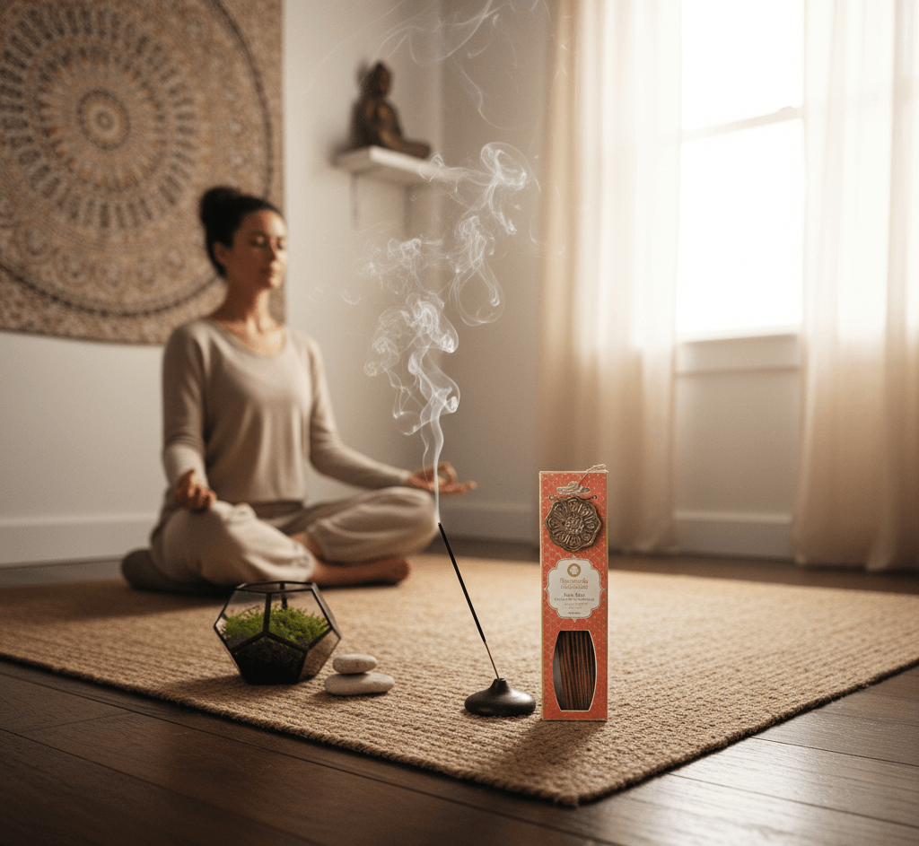 wierook-sage-mint-meditatie-sfeer-yoga