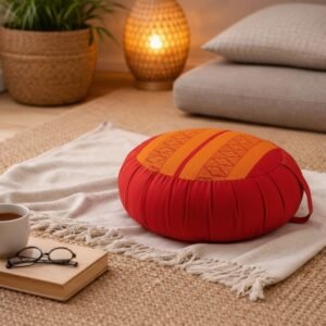 Zafu kussen Rood-Oranje