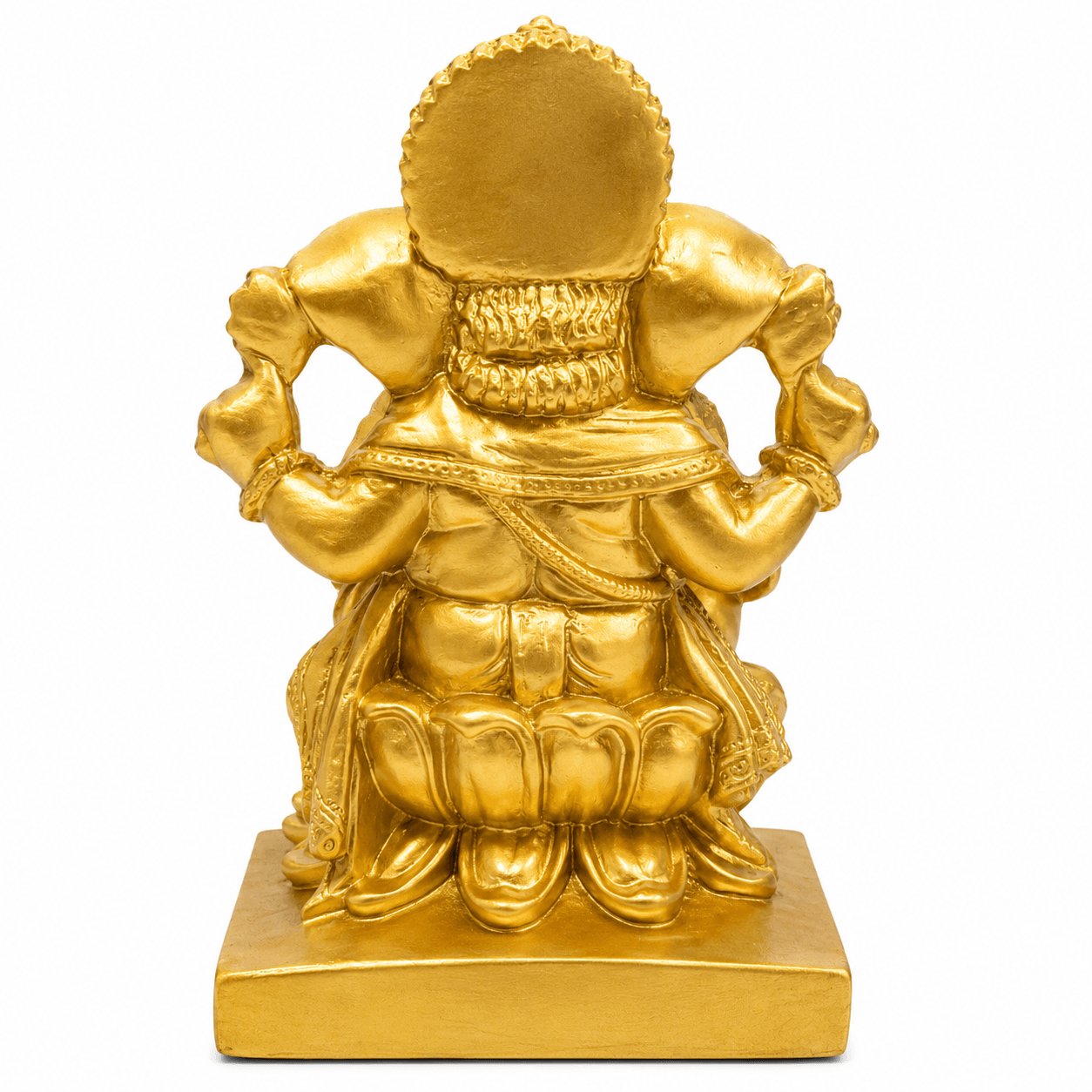 Ganesha Beeld Lotus – Goud - Afbeelding 3