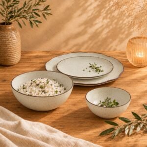 Servies Dusty White